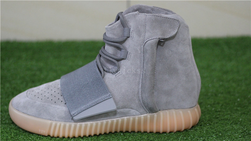 2016 Adidas yeezy boost 750 grey gum glow in the dark